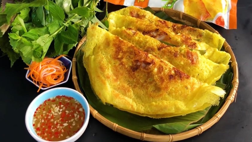 Bánh xèo chảo